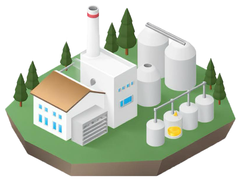 Refining plant